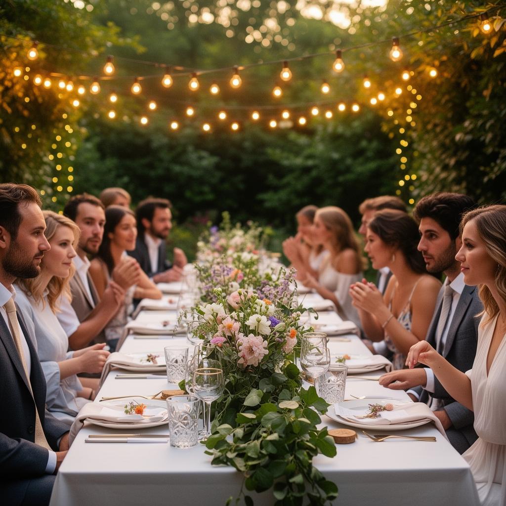 Individuelle Feier und privates Dinner